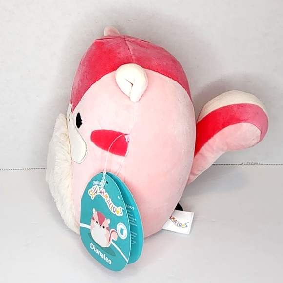 DIANELEE 🐿 FTM ☆ Pink Chipmunk Original Squishmallow by Kelly Toy ☆ NWT ☆ - Picture 2 of 7